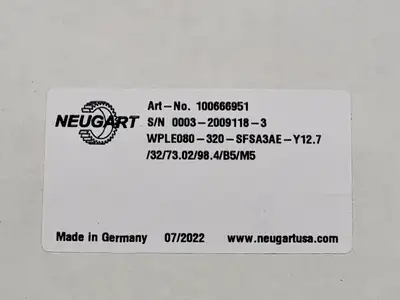 NEW NEUGART 100666951