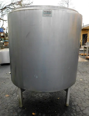 USED FELDMEIER 800 GALLON TANK OPEN TOP TANK