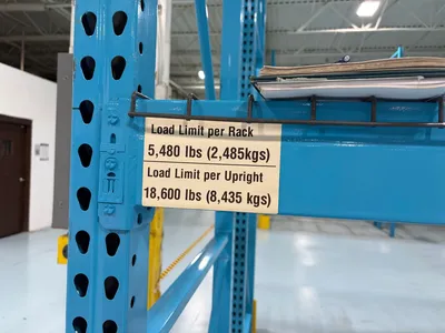 Pallet Racking 15ft x 10'w x 42"deep Material Handling | Global Machine Brokers, LLC (5)