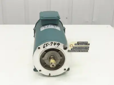 Reliance Electric T56S1026A DC Motor 180V 1Hp 4.5A 1750 RPM 56HC 7/8" Shaft