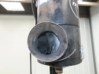 Royal FX-1200 Filtermist Oil Mist Collector 6" Intake 1200 CFM Overhead Stand
