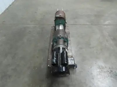 Tri Clover PRED25 Positive Displacement Pump Housing w/Reducer  1.5 Hp 1ph Motor