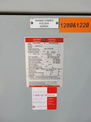 5kV Motor Control Center (MCC) Unit w/ (4) Breakers & (2) Load-Break Switches