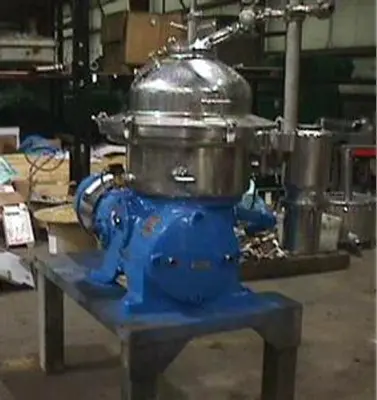 Westfalia SAMR 5036 clarifier centrifuge, 316SS.