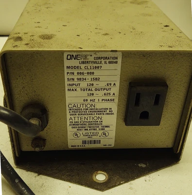 USED ONEAC 006-101
