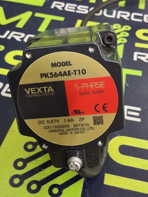 VEXTA PK564AE-T10 5-PHASE STEPPING MOTOR 0.072°/STEP