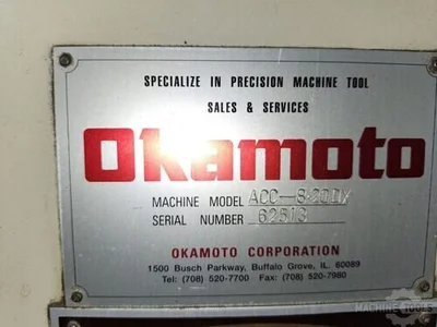 USED OKAMOTO ACC-820-DX