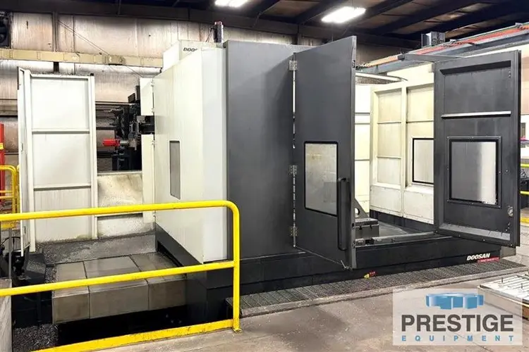 Used 2014 DOOSAN DBC-130 II Horizontal Table Type Boring Mills New York US | Prestige Equipment #322348