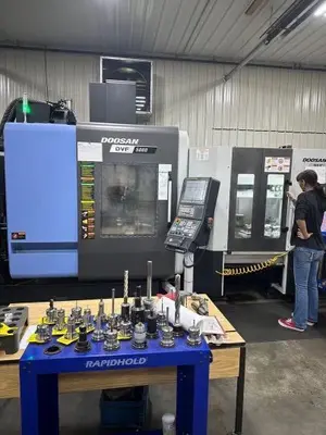 2022 DOOSAN DVF 5000 12AWC MACHINING CENTERS, VERTICAL | Quick Machinery Sales, Inc. (1)
