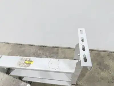 Hytrol HS-9 30"W Conveyor Leg Stationary Floor Support 43-5/8" to 55-5/8" WHITE