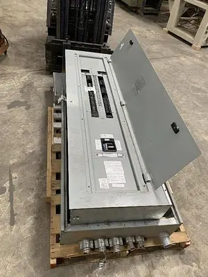 LOT OF ELECTRICAL CIRCUIT-BREAKER PANELS & . ELECTRIC ITEMS
