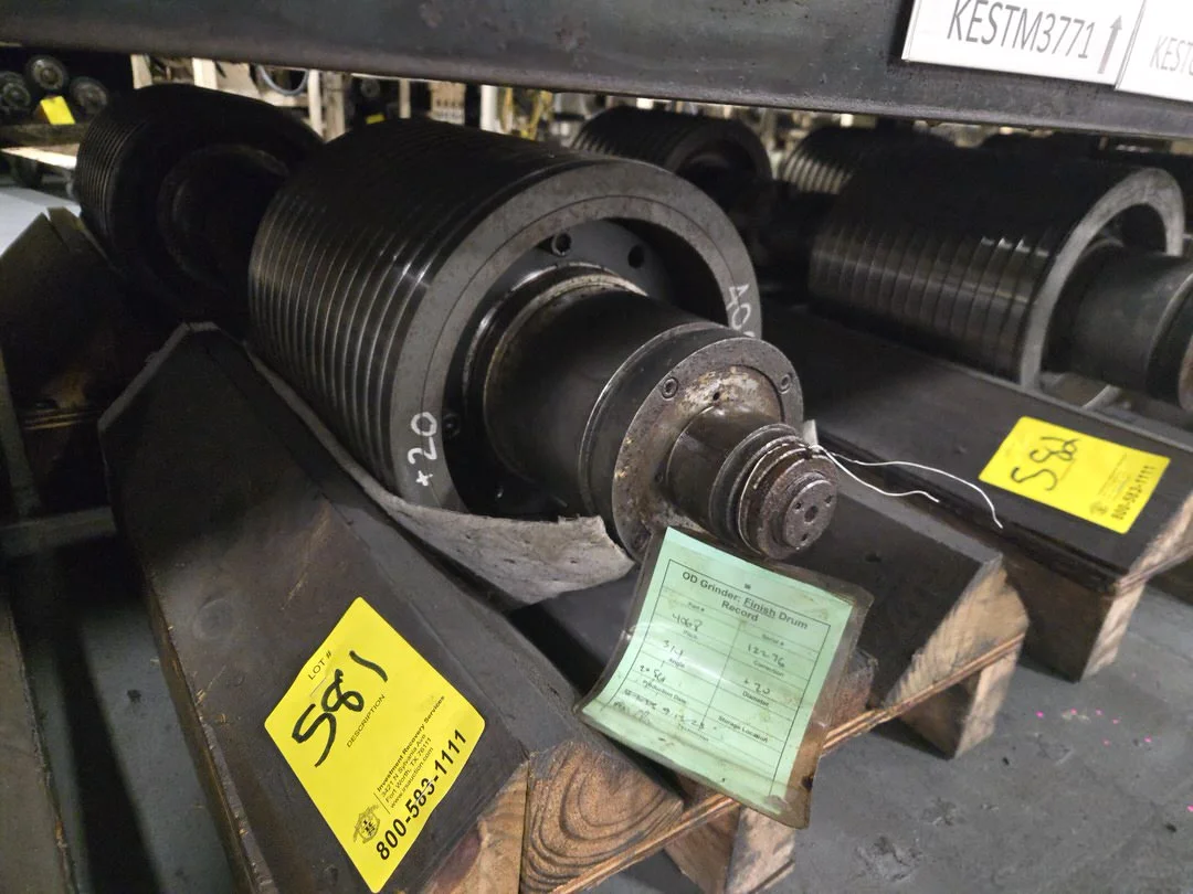(1) OD Grind Drum Spindle