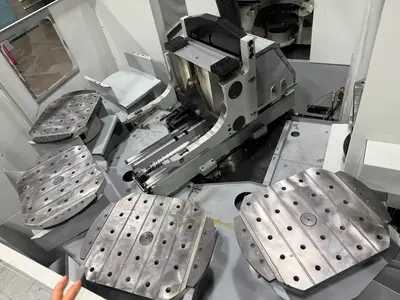 Used 2007 HAAS EC-400PP Horizontal Machining Centers Illinois US | Aucto #1333571