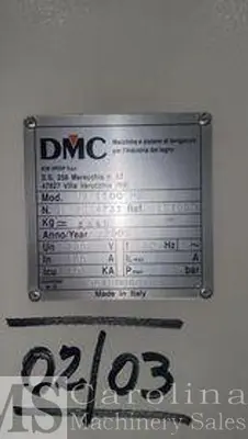 USED DMC UNISAND 2000 43" SANDER