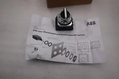 ABB A3SSBA-6AAB-92 OIL TIGHT NEMA 4, 12 2NO - 2NC - STOCK GF217