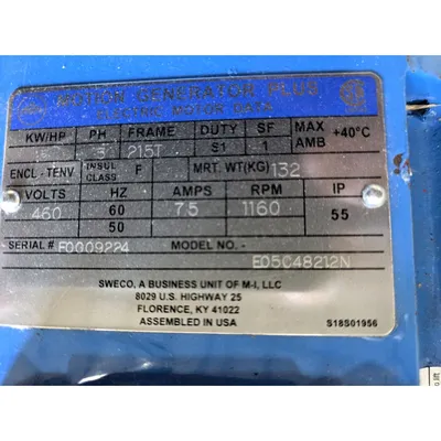 New | in-Stock SWECO E05C48212N Motors (misc) West Virginia US | JM Industrial #1313174