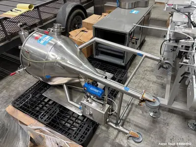 Used Stainless Steel Powder Hopper – Vacuum Transfer Feed System