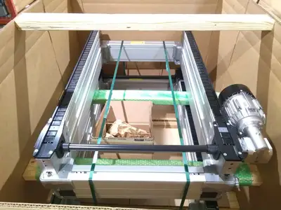 USED BOSCH REXROTH LIFT TRANSFER UNIT HQ 4 LENGTH: 643,000MM