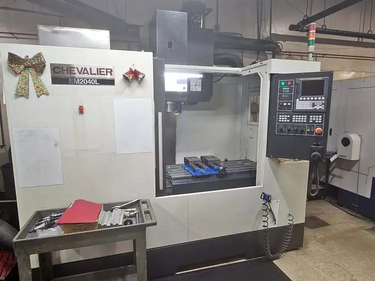 Used 2009 CHEVALIER EM2040L Vertical Machining Centers Ohio US | Toolquip, Inc. #451569