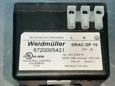 New | in-Stock WEIDMUELLER 6720005421 Electrical Fittings Ohio US | HGR 24 #1305309
