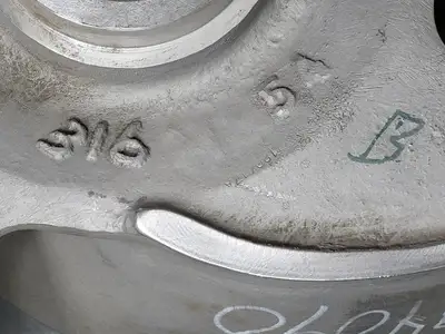 Pump Impeller, 8x10-18H, 4-Vane, 316
