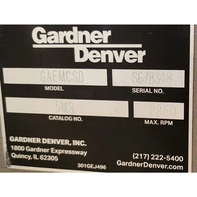NEW GARDNER DENVER GAEMCSD