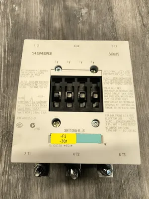 SIEMENS 3RT1055-6...6 Definite Purpose Contactors | ESS Industrial Equipment Sales (3)
