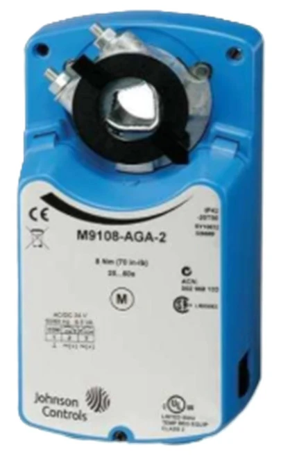 Johnson Controls M9108-AGA-2 Electric Actuator, 70 In.lbs, 24V, Floating [New]