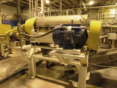 (5) Sharples P3400 Super-D-Canter centrifuges, 316SS.