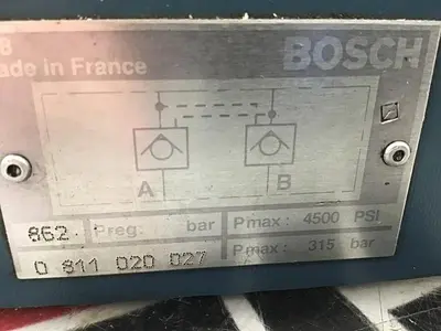 USED BOSCH 0 811 020 027
