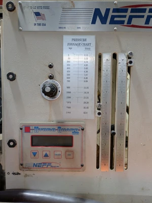 USED 2006 NEFF NEFF DF40-15M PRESS