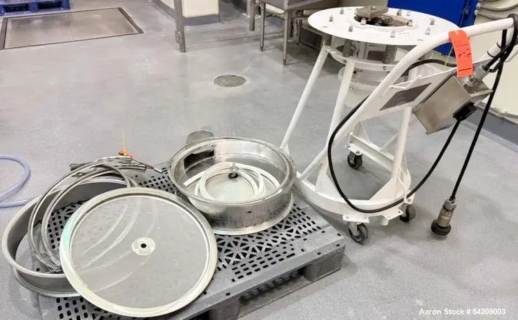 Used KASON K-24-2-SS-P Circular Screeners Illinois US | Aaron Equipment #338768
