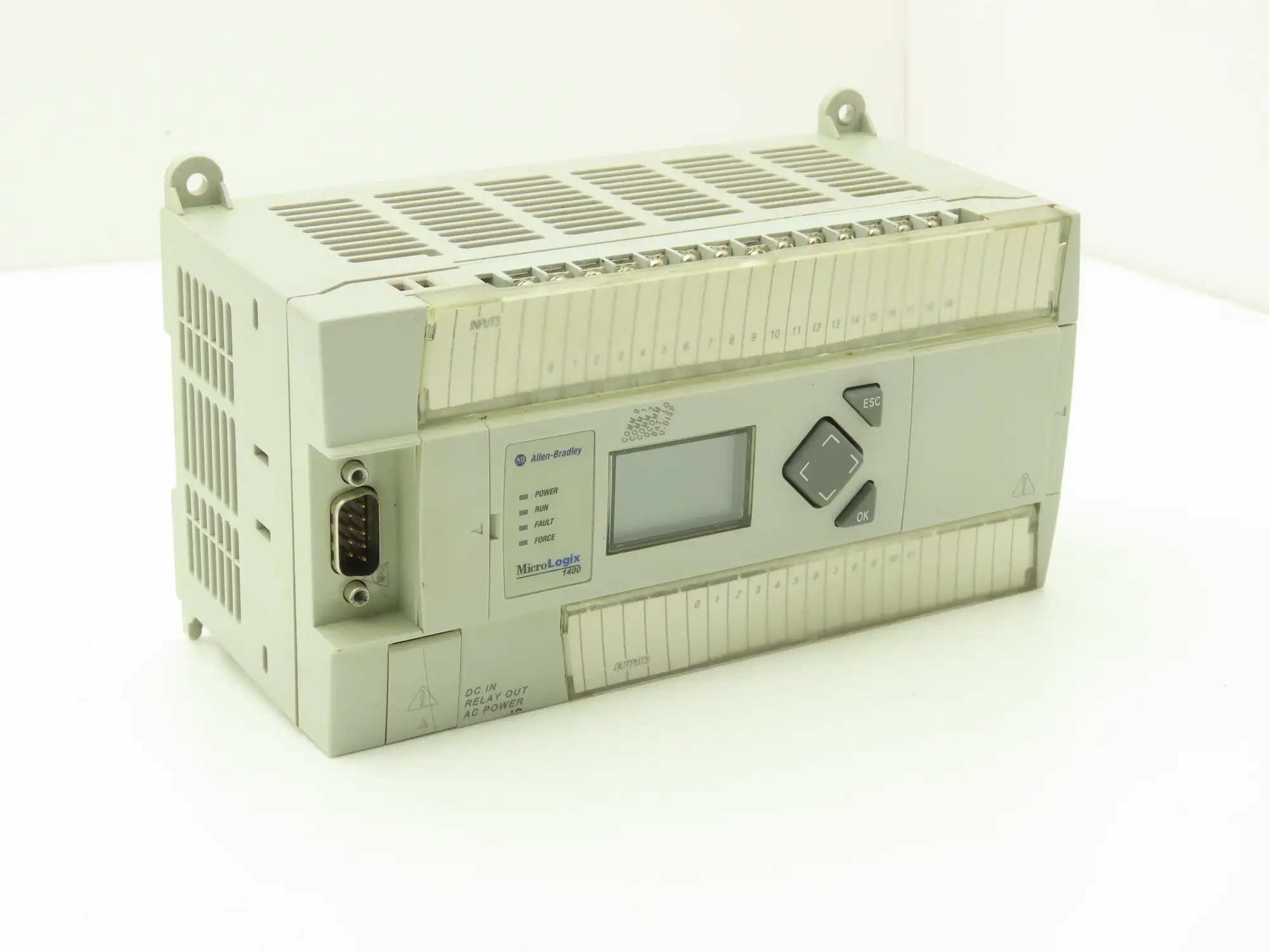 Allen Bradley 1766-L32BWA MicroLogix 1400 Controller Module 32 Point Ser C FW 21
