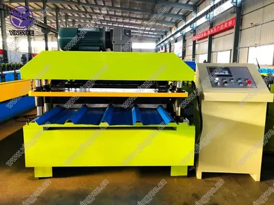 High-Speed Steel Roof Roll Forming Machine in China