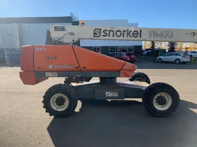 Used 2015 SNORKEL TB47J TELESCOPIC BOOM LIFT Telescopic Boom Lifts Alberta CA | Adcock Equipment #1418156
