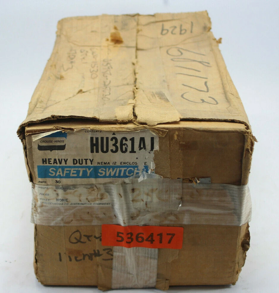 New | in-Stock Crouse-Hinds HU361AJ Disconnects California US | Davliegogo LLC #1707874