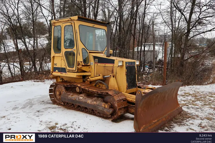 Used 1989 CATERPILLAR D4C Bulldozers Pennsylvania US | Proxy Equipment #1377697
