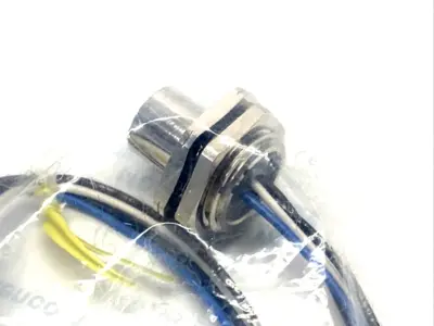 MDC-4FR-M20 | Mencom  Field Wireable Connector Micro-DC M12 Female 4-Pin, M20 Mount - New