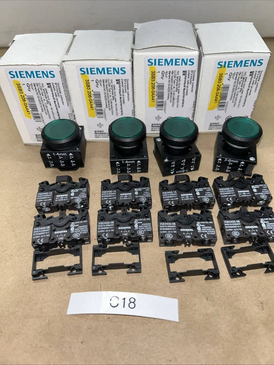 New | in-Stock Siemens 3SB3 206-0AA41 Relays & Switches | J&J Industrial Supply #498623