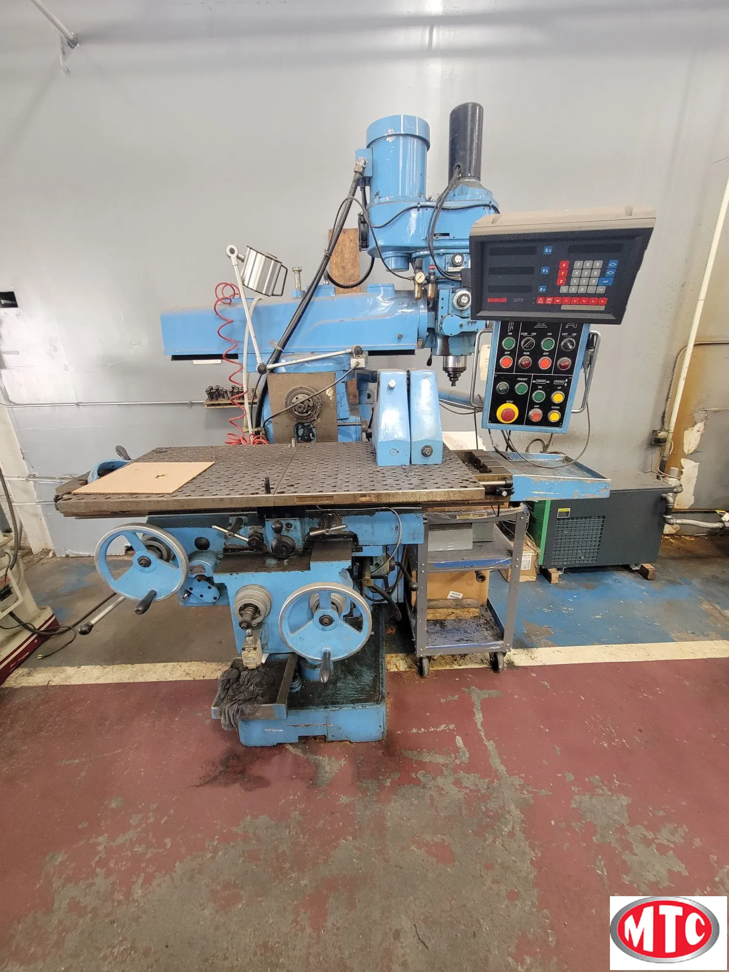 vertical/horizontal universal toolroom mill