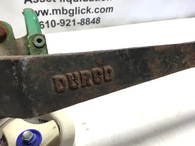 Durco T-41 T-line Manual Steel Flanged Plug Valve 400°F Maximum Temperature