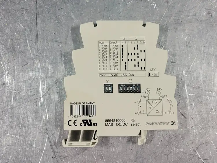 New | in-Stock WEIDMULLER 8594810000 Misc Electrical & Power Parts British Columbia CA | Lenmark #253570