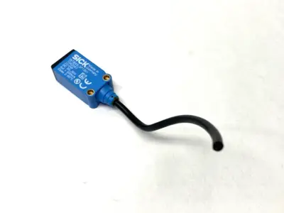 USED SICK PHOTOELECTRIC PROXIMITY SENSOR 1042043 CUT CABLE SHORT