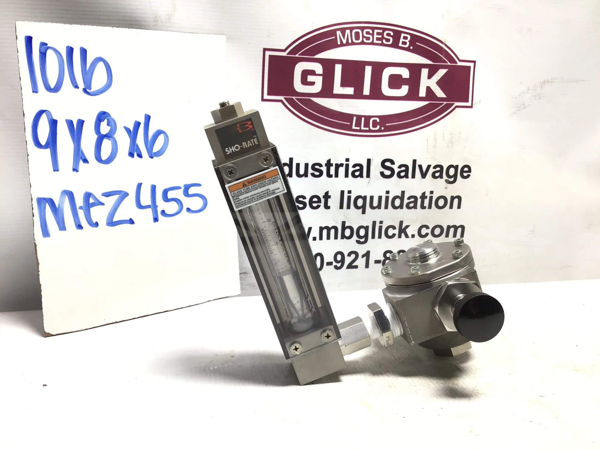BROOKS SHO-RATE Mechanical Flowmeter