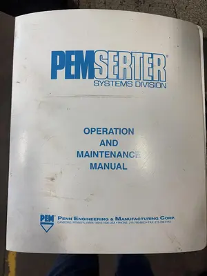 Used PEMSERTER SERIES 4 Insertion Machines Ontario CA | Trader Machinery Inc #1306412