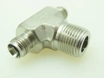 Hy-Lok 316 Male Branch Tee Compression Fitting 1/4" Tube x 3/8" MNPT  LOT OF 4