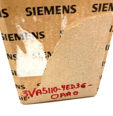 USED SIEMENS LOW-VOLTAGE MOLDED CASE CIRCUIT BREAKER CLASS S BREAK