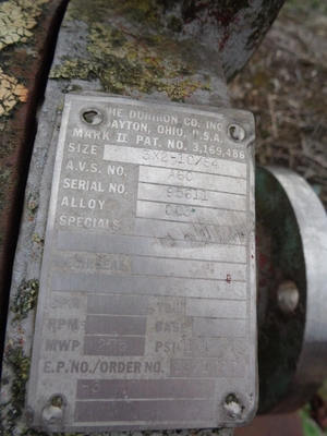 1000Lpm Hastelloy Centrigugal Pump 11 Kw
