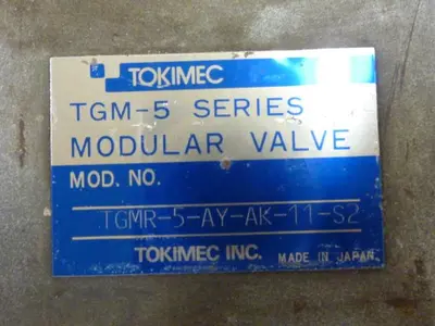 USED TOKIMEC TGMR-5-AY-AK-11-S2