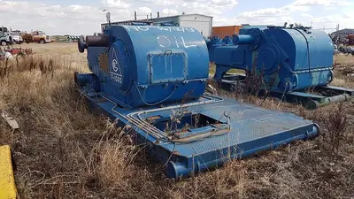 USED CONTINENTAL EMSCO F1000 TRIPLEX MUD PUMP